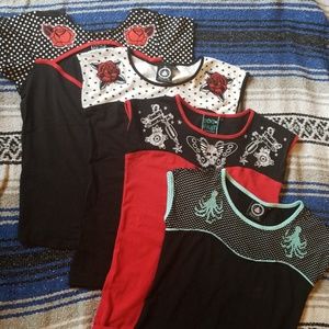 Pin Up / Rockabilly Dame Tops